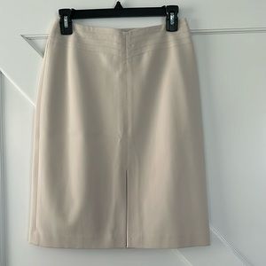 The Limited Cream Pencil Skirt, 2